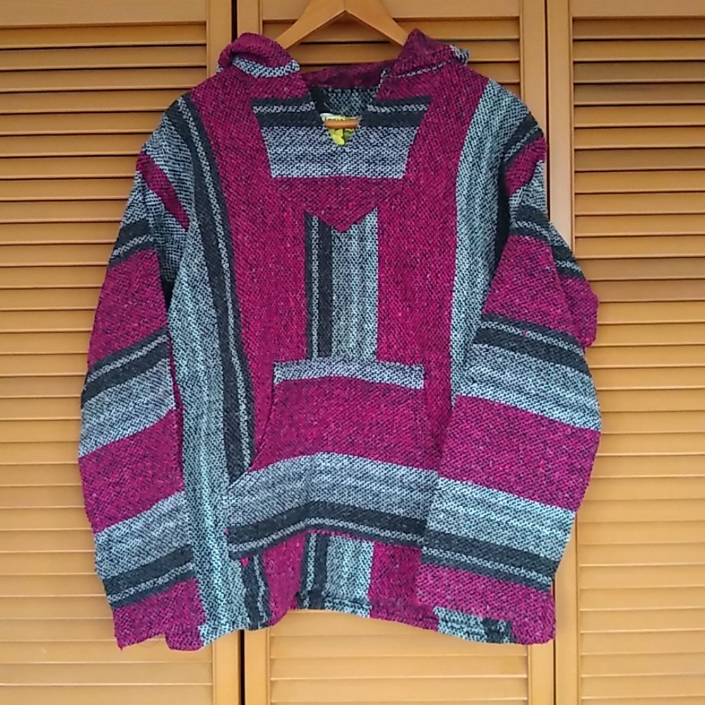Iguana Jack Baha Woven Hoodie